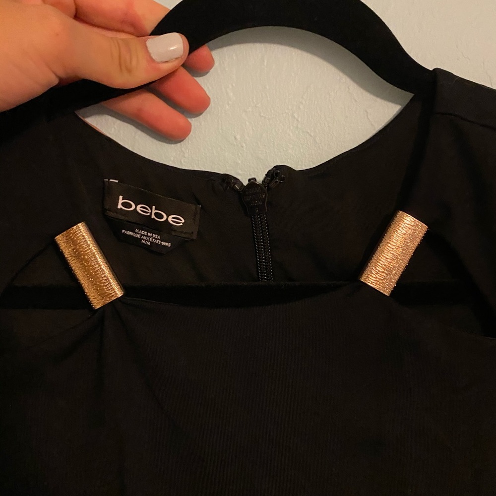 Never worn Long Sleeve Bebe dress